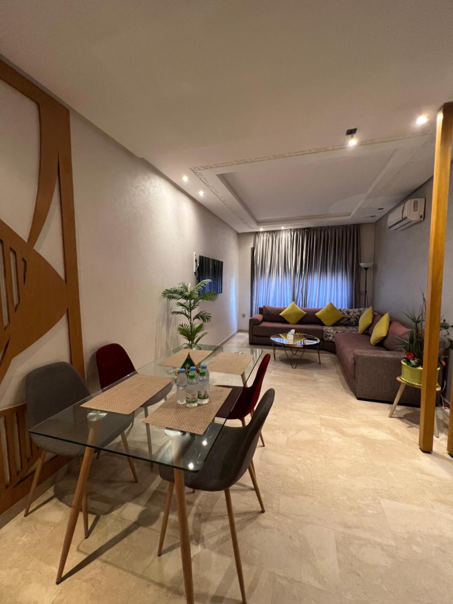 Bel Appart+2 Room+Wifi+Gare Casa Voyageur+Tram Casablanca Bagian luar foto